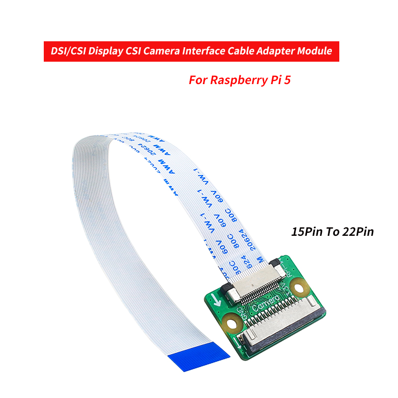 Raspberry Pi Hq Camera Microscope Lens - DSI/CSI ディスプレイ CSI カメラインターフェイスケーブルアダプタモジュール 15Pin に