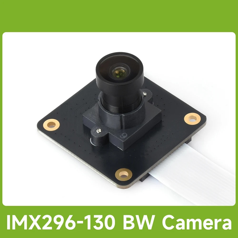 Raspberry Pi Global Shutter Camera Imx296 - Waveshare IMX296 1.6MP M12モノクロカメラ、グローバルシャッター搭載、Raspberry Pi 5/4B/Pi