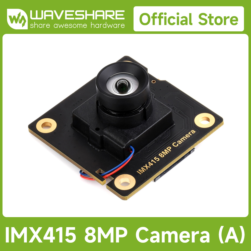 Raspberry Pi Hq Camera Microscope Lens - Waveshare IMX415 8MP カメラモジュール (A)、高 SNR、良好な低照度性能、Raspberry